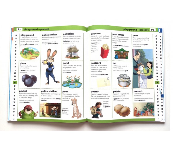 Disney My First Picture Dictionary Book Includes GIANT Wall Sticker Buku  Jakarta Indonesia Impor Import Anak Murah