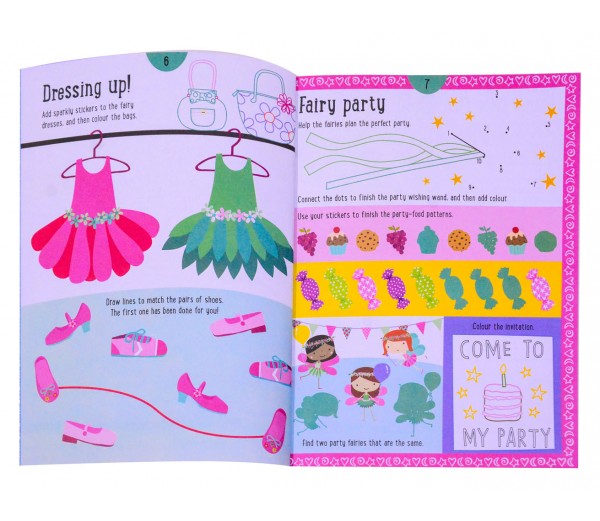 My Pretty Fairy Sicker and Ativity Book, OVER 200 STICKERS for CHILDREN :- 